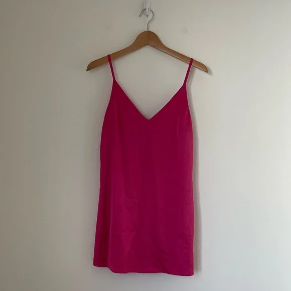 Showpo Little Miss Dress In Pink Satin - 6 (XS) Casual Dresses Showpo Little Miss Dress In Pink Satin - 6 (XS) Casual Dresses